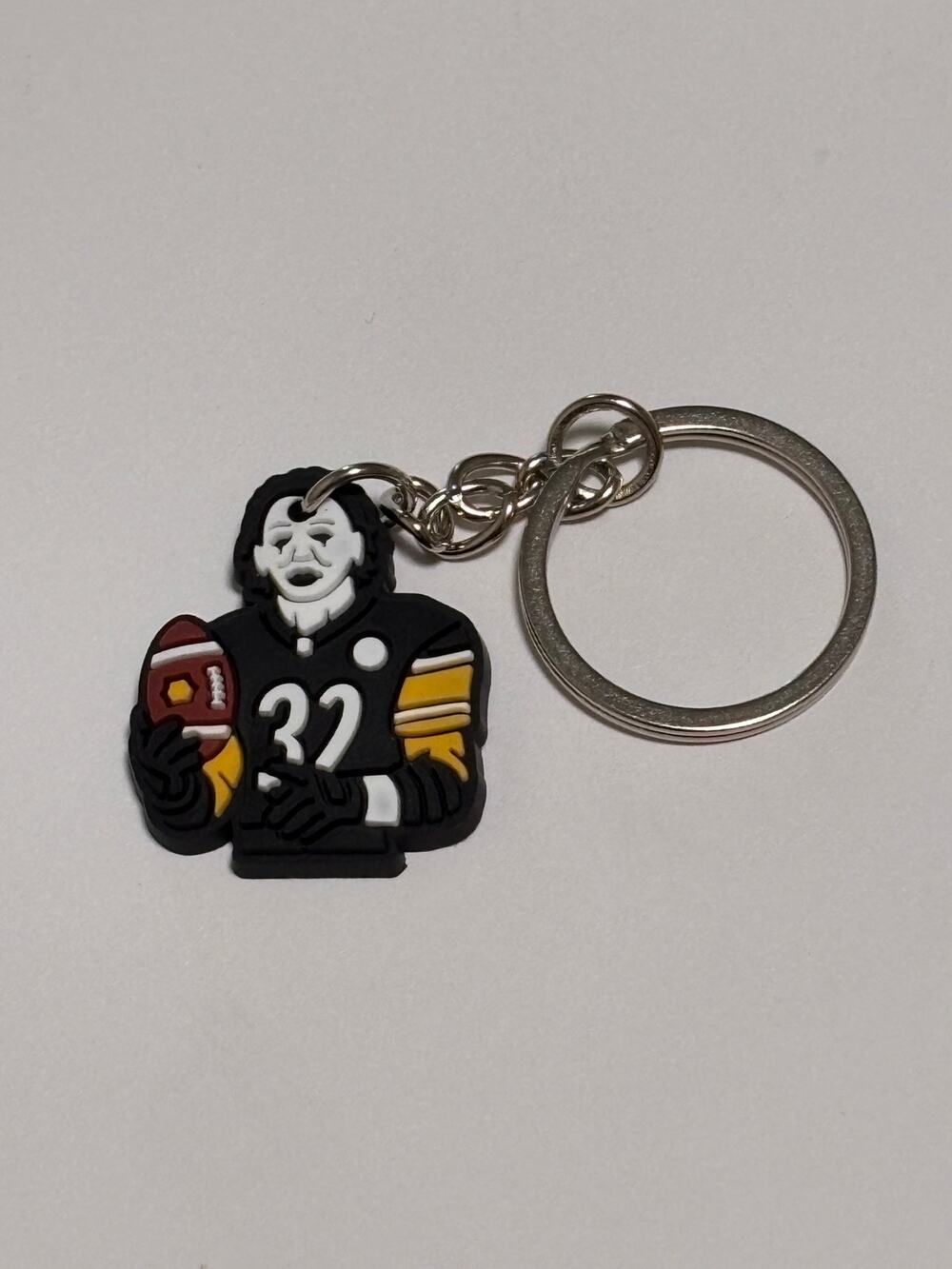 Horror Keychain Football Key Ring Chain Wallet Bag Backpack
